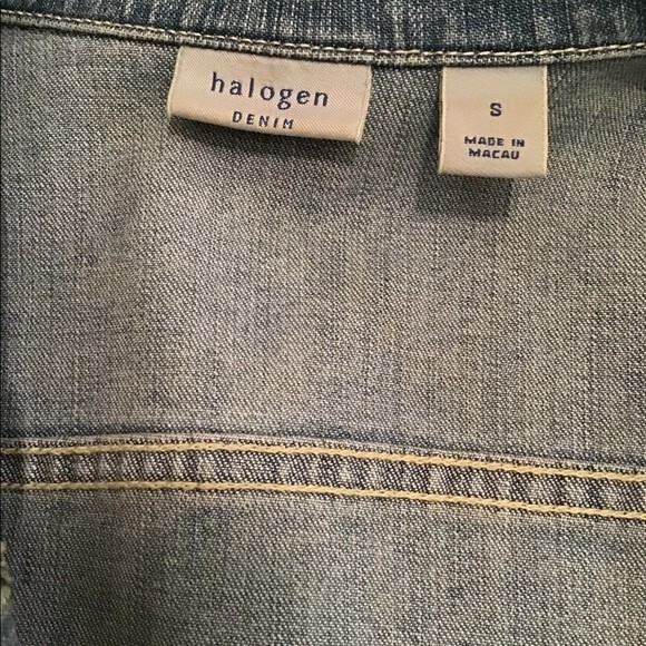 Halogen Blue Jean Jacket Light Wash - Picture 3 of 4